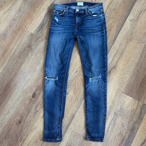 Hudson Nico Midrise Ankle Super Skinny Sz 25